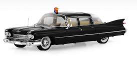 Cadillac  - 1958 black - 1:43 - TrueScale - m114334 - tsm114334 | Toms Modelautos