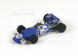 Matra  - 1969 blue - 1:43 - Spark - s1608 - spas1608 | Toms Modelautos