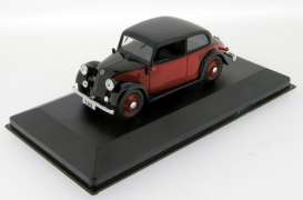 Mercedes Benz  - 1934 red/black - 1:43 - IXO Museum - ixmus026 | Toms Modelautos