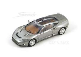 Spyker  - 2008 dark silver - 1:43 - Spark - s2150 - spas2150 | Toms Modelautos