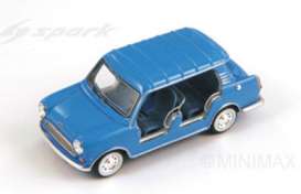 Mini  - blue - 1:43 - Spark - s2653 - spas2653 | Toms Modelautos