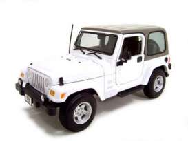Jeep  - white - 1:18 - Maisto - 31662w - mai31662w | Toms Modelautos