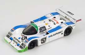 Porsche  - 1991 white/blue - 1:43 - Spark - s3411 - spas3411 | Toms Modelautos