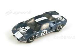 Ford  - 1965 red/white - 1:43 - Spark - 43DA65 - spa43DA65 | Toms Modelautos