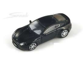 Aston Martin  - 2007 black - 1:87 - Spark - s87043 - spas87043 | Toms Modelautos