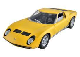 Lamborghini  - 1971 yellow - 1:43 - Autostrada - TZ1022 | Toms Modelautos