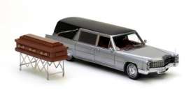 Cadillac  - 1966 silver - 1:43 - NEO Scale Models - 43897 - neo43897 | Toms Modelautos