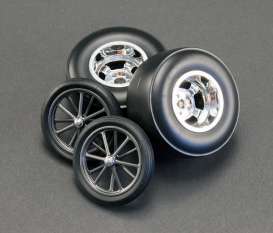 Rims &amp; tires Wheels & tires - chrome - 1:18 - Acme Diecast - acme1800102 | Toms Modelautos