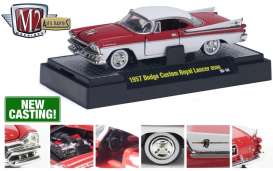 Dodge  - 1957 red/white - 1:64 - M2 Machines - 31500-13rw - M2-31500-13rw | Toms Modelautos