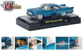 Chrysler  - 1957 blue metallic - 1:64 - M2 Machines - 31500-14bl - M2-31500-14bl | Toms Modelautos