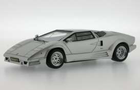 Lamborghini  - 1989 silver - 1:43 - Ixo Premium X - pr187 - ixpr187 | Toms Modelautos