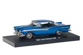 Ford  - 1957 blue - 1:64 - M2 Machines - 11228-8-02bl - M2-11228-8-02bl | Toms Modelautos