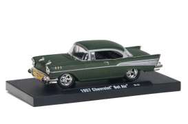 Chevrolet  - 1957 green - 1:64 - M2 Machines - 11228-8-03gn - M2-11228-8-03gn | Toms Modelautos