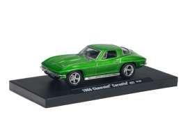 Chevrolet  - 1966 green - 1:64 - M2 Machines - 11228-9-04gn - M2-11228-9-04gn | Toms Modelautos