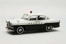 Toyopet  - 1959 white/black - 1:43 - Ebbro - ebb44566 | Toms Modelautos