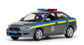 Mitsubishi  - 2010 silver/blue/yellow - 1:43 - Vitesse SunStar - 29311 - vss29311 | Toms Modelautos
