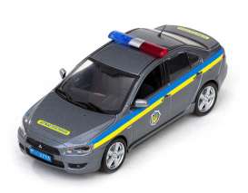 Mitsubishi  - 2010 silver/blue/yellow - 1:43 - Vitesse SunStar - 29311 - vss29311 | Toms Modelautos