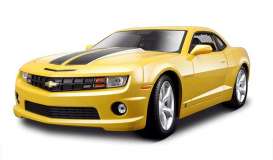 Chevrolet - Camaro SS/RS 2010 yellow - 1:18 - Maisto - 31173y - mai31173y | Tom's Modelauto's Chevrolet - Camaro SS/RS 2010 yellow - 1:18 - Maisto - 31173y - mai31173y | Tom's Modelauto's