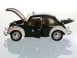Volkswagen  - Beetle *Stuttgart Police* 1960 green/grey - 1:18 - Lucky Diecast - 92078gn - ldc92078gn | Toms Modelautos