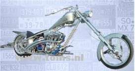 Orange County Choppers  - silver - 1:18 - ERTL - ertl37168a-1 | Toms Modelautos