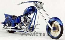 Orange County Choppers  - blue - 1:18 - ERTL - ertl78914 | Toms Modelautos