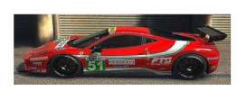 Ferrari  - 2011 red/white - 1:43 - Fujimi Resin Collection - FRC018 | Toms Modelautos