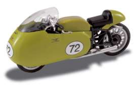 Moto Guzzi  - green - 1:24 - Magazine Models - 350Bialbero - Mag350Bialbero | Toms Modelautos