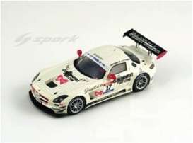 Mercedes Benz  - 2011 white - 1:43 - Spark - sf020 - spasf020 | Toms Modelautos