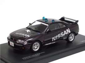 Nissan  - black - 1:43 - Kyosho - 3343PC - kyo3343PC | Toms Modelautos