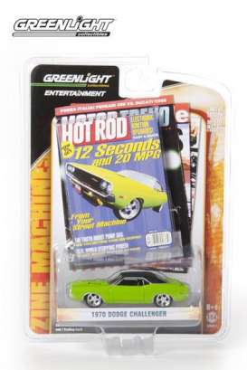 Dodge  - 1970 green/black - 1:64 - GreenLight - 21730-3 - gl21730-3 | Toms Modelautos