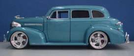 Chevrolet  - 1939 light blue - 1:24 - Jada Toys - 90376b - jada90376b | Toms Modelautos