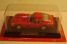 Ferrari  - 1962 red - 1:43 - Magazine Models - FerGTO62 - MagkFerGTO62 | Toms Modelautos