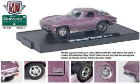 Chevrolet Corvette - 1966 purple - 1:64 - M2 Machines - 11228-11-3 - M2-11228-11-3 | Toms Modelautos