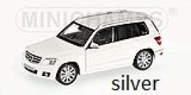 Mercedes Benz  - 2008 silver - 1:18 - Minichamps - 150037201 - mc150037201 | Toms Modelautos
