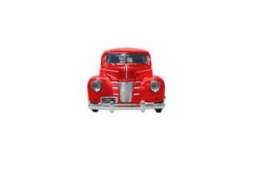 Ford  - 1940 red/white - 1:24 - Motor City Classics - mocity365913 | Toms Modelautos