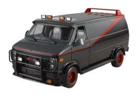 GMC  - 1982 black/grey/red - 1:18 - Hotwheels - mvx5531 - hwmvx5531 | Toms Modelautos