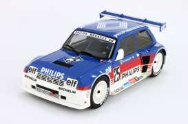 Renault  - white/blue/red - 1:18 - OttOmobile Miniatures - otto049 | Toms Modelautos