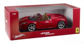 Ferrari  - 2011 red - 1:18 - Hotwheels - mvX5527 - hwmvX5527 | Toms Modelautos