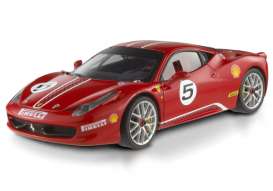 Ferrari  - 2011 red - 1:18 - Hotwheels Elite - mvx5486 - hwmvx5486 | Toms Modelautos
