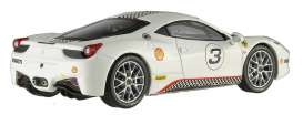 Ferrari  - 458 Italia Challenge 2011 white - 1:43 - Hotwheels Elite - mvx5505 - hwmvx5505 | Toms Modelautos