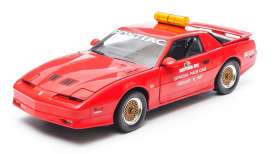 Pontiac  - 1987 red - 1:18 - GreenLight - 12858 - gl12858 | Toms Modelautos