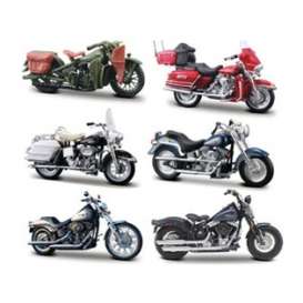 Harley Davidson  - mix - 1:18 - Maisto - 31360-26 - mai31360-26 | Toms Modelautos