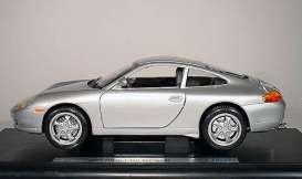 Porsche  - 1997 silver - 1:18 - Welly - 19832s - welly19832s | Toms Modelautos