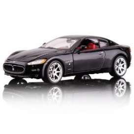 Maserati  - 2007 black - 1:24 - Bburago - 21036bk - bura21036bk | Toms Modelautos