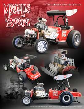 Dragster  - 1:18 - Acme Diecast - gmpA1800812 | Toms Modelautos