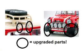 Morris Mini - 1967 red - 1:18 - Kyosho - 8102RR - kyo8102RR | Toms Modelautos