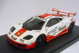 McLaren  - 1996 red/white - 1:43 - IXO Models - gtm084 - ixgtm084 | Toms Modelautos