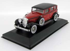 Minerva  - 1930 bordeaux/black - 1:43 - IXO Museum - ixmus042 | Toms Modelautos