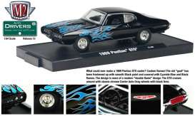 Pontiac  - 1969 black/blue - 1:64 - M2 Machines - 11228-12-3 - M2-11228-12-3 | Toms Modelautos