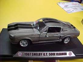 Shelby  - 1967 grey/black stripes - 1:18 - Shelby Collectibles - shelby500scrap | Toms Modelautos
